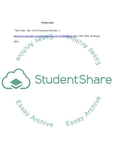 The Role of Steven Jobs and Apples Popularity and Uniqueness