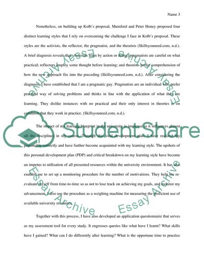 My Personal Development Plan Portfolio