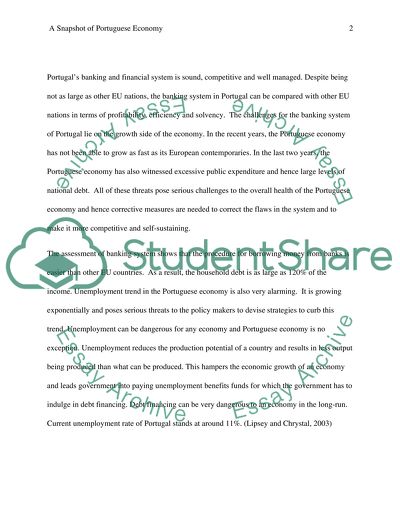 Banking System and Monetary Policy in Portugal report