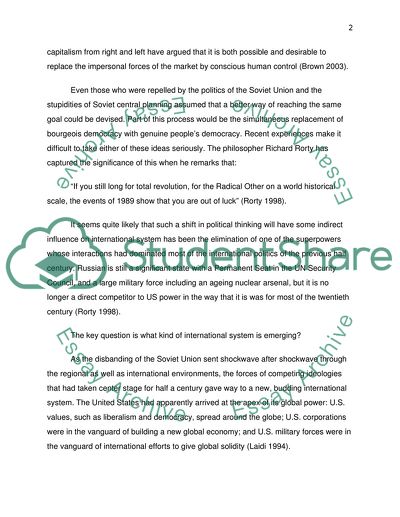 How Did The Cold War Influence on International Relations