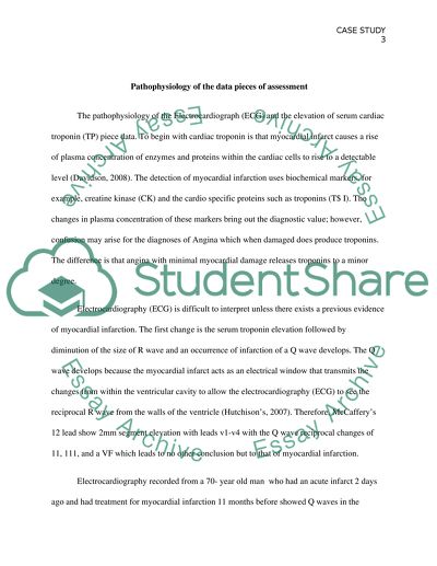 The Myocardial Infarction Case