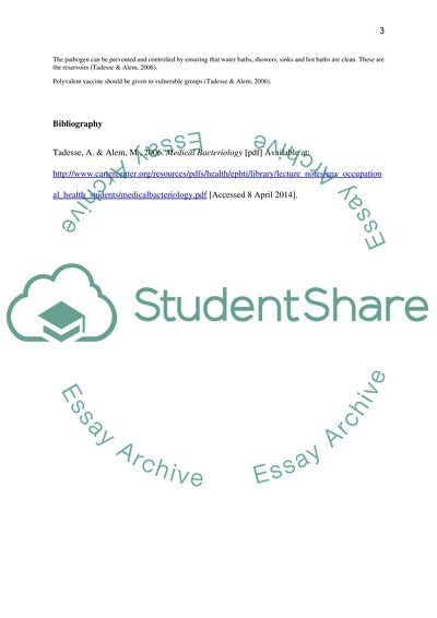 Medical Microbiology case study