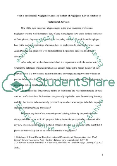 The Liability of Accountants and Auditors