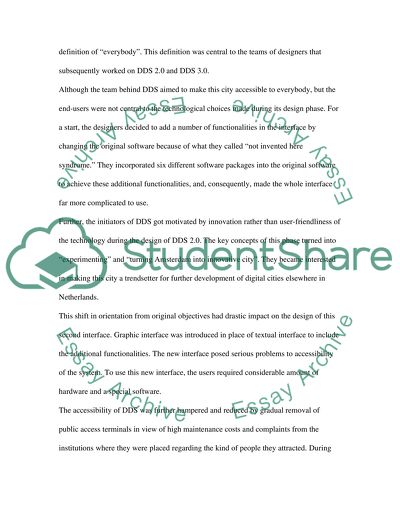 Development of DDS: Predominant Ideology