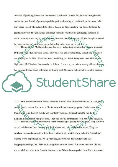 Incidence in the life of a slave girl by Harriet Jacobs