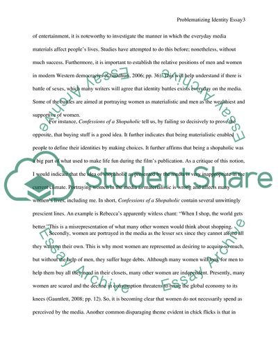 Identity Problems in the Nowadays Media