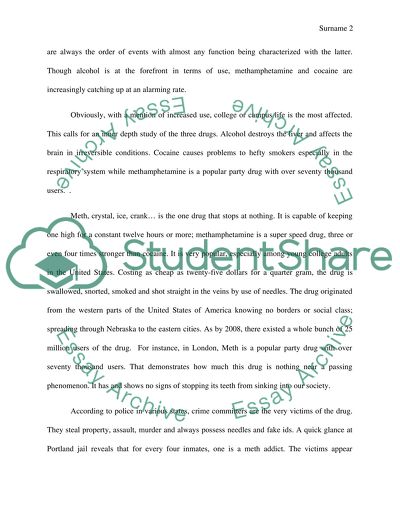 Nervous System and Drug Use