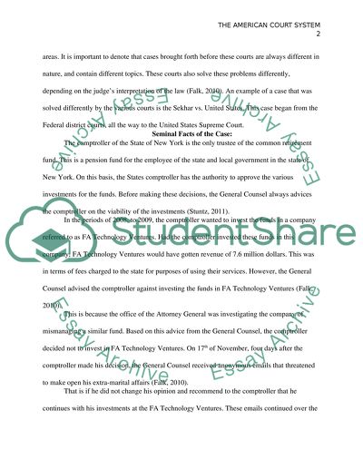 Understanding the American Court System