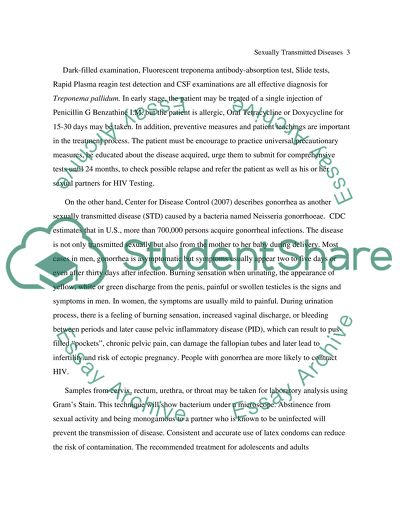 Sexually Transmitted Diseases