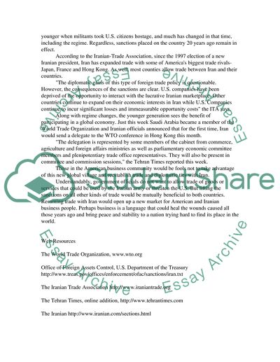 Fundamental of International Buisness