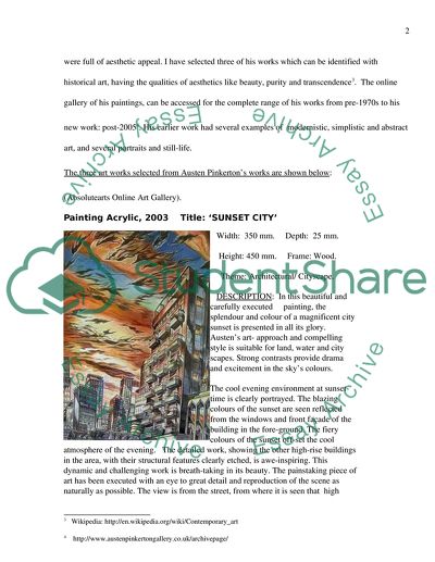 Contemporary artist, designer or filmmaker - Austen Pinkerton