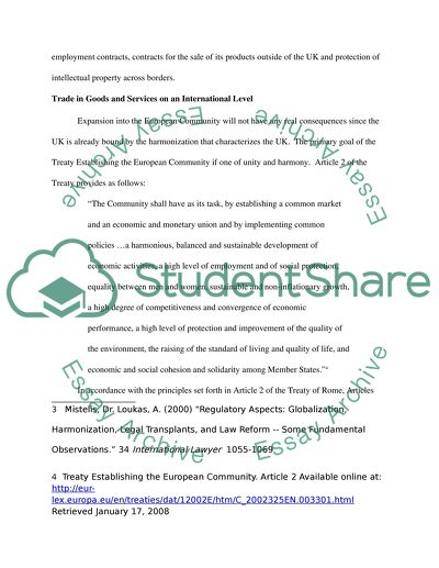 How Treaties Facilitate Companys Expansion in Foreign Territory
