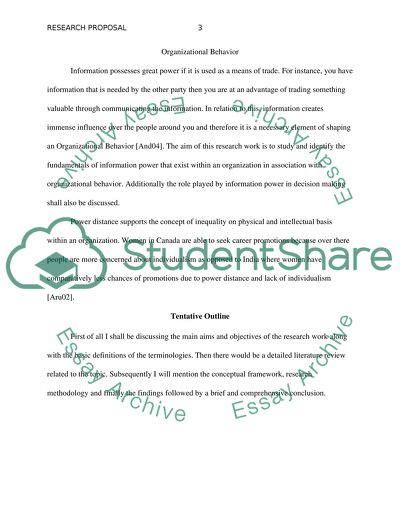 Information power inside an organization