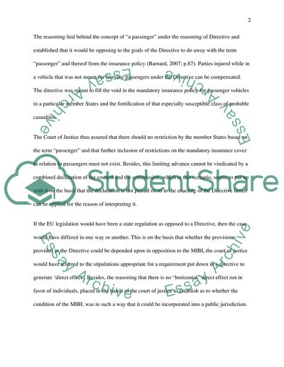 Court of Justice Judgment