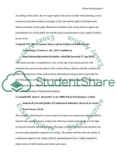 Prison Privatization Issue