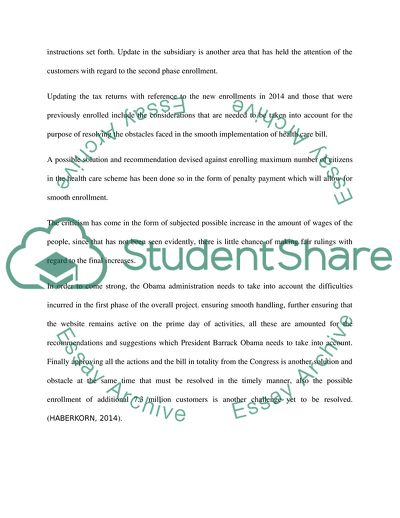 Obama Health Care Bill