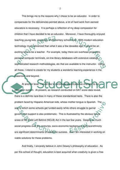 Philosophy of Education