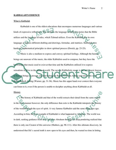 Kabbalah - a Jewish Doctrine