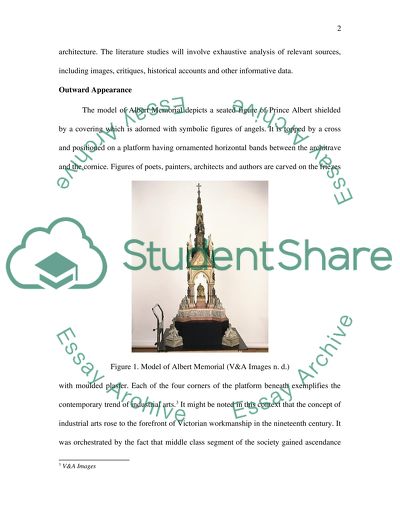 Model of Albert Memorial