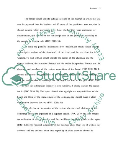 UK Corporate Governance Law