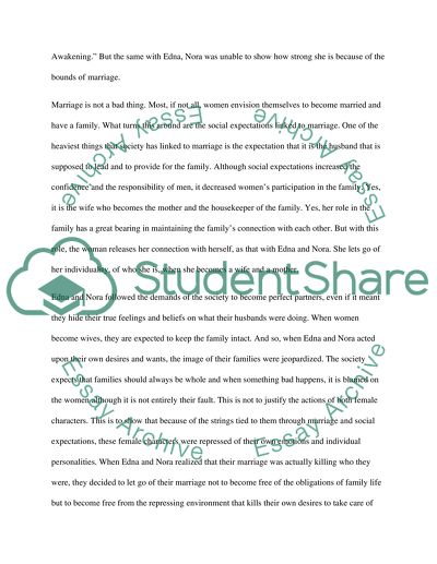 Womens Emancipation in The Awakening