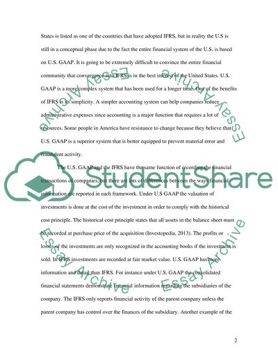 International Financial Reporting Standards