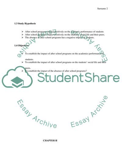 The Impact of Afterschool Programs within California High Schools
