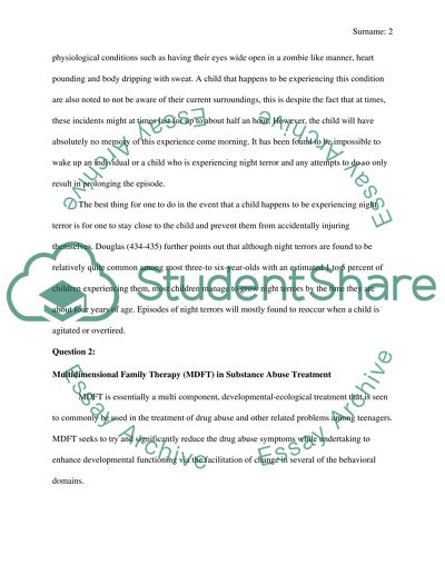 Abnormal Psychology:The Difference between Nightmares and Night Terrors