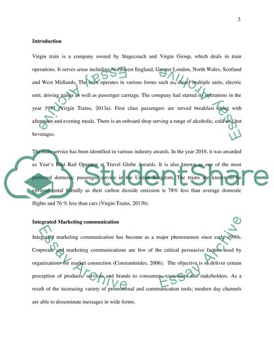 integrated marketing communication research paper