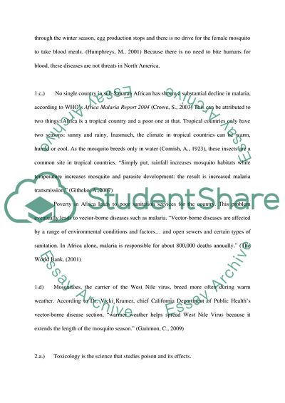 Human Health and Environment