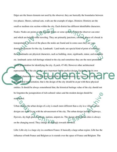 Urban Design of a City