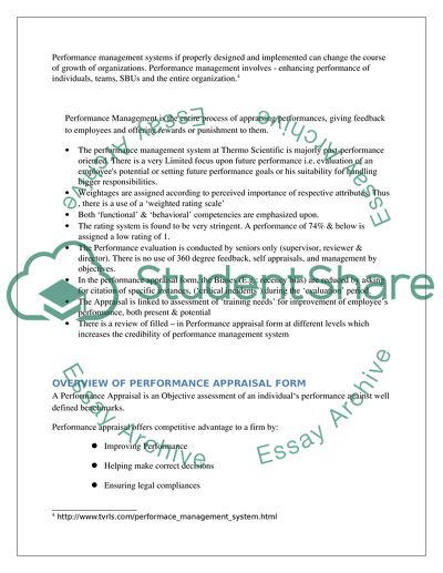 PERFORMANCE MEASUREMENT AND MANAGEMENT
