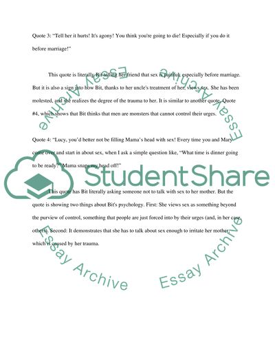 Critique of the play How I Learned to Drive by Paula Vogel