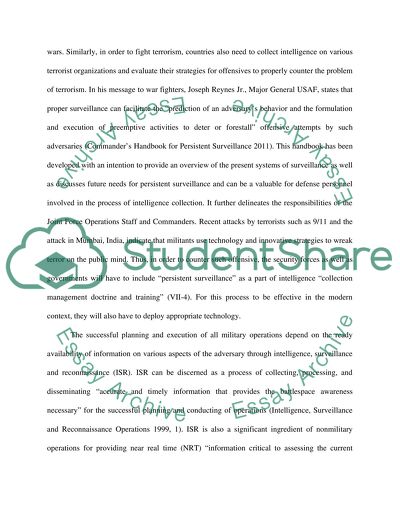 Unmanned Aircraft Systems in the Global War on Terrorism