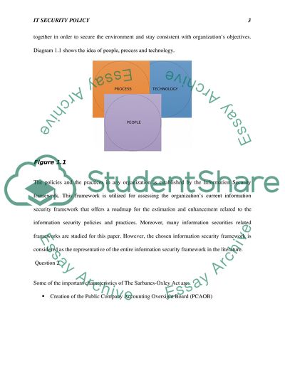 The Information Security Framework