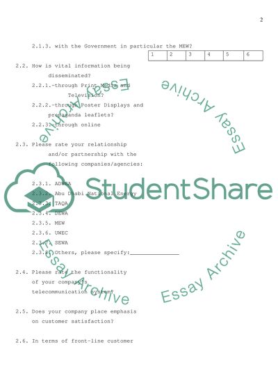 Impact of Privatisation on the Sustainability of Water in the United Arab Emirates