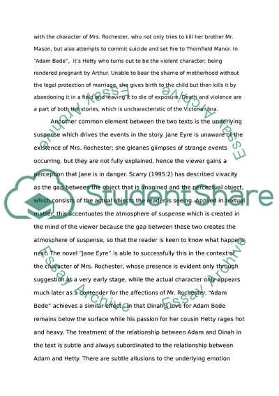 Victorian Jane Eyre and Adam Bede, What Do They Share