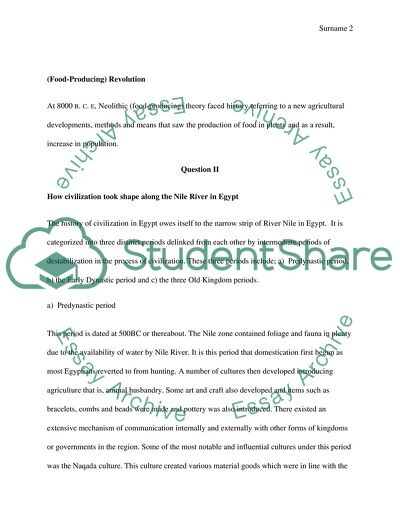 The Civilization of Ancient Egypt vs Ancient Sumerian Civilization