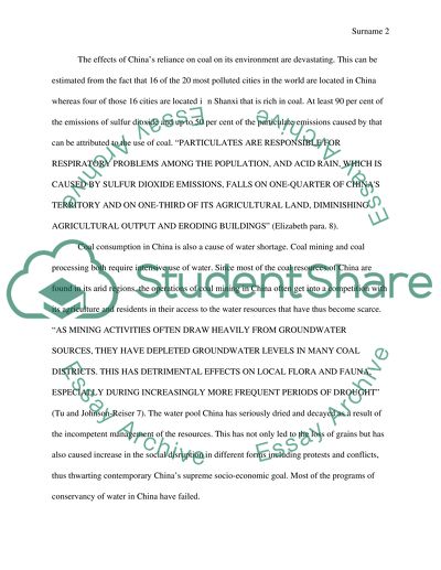 Chinas Consumption And Its National And International Consequences