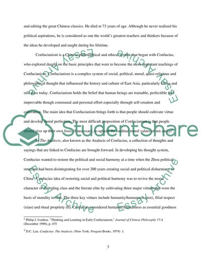 Confucianism, Daoism, and Chinese Buddhism