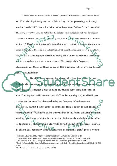 Introduction to Criminal Law