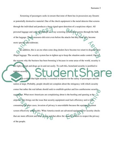 Is Airport Security Too Tight