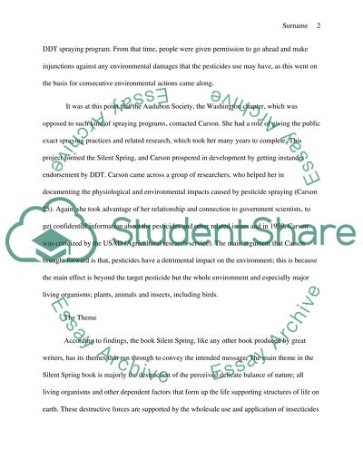 The Environmental Issues