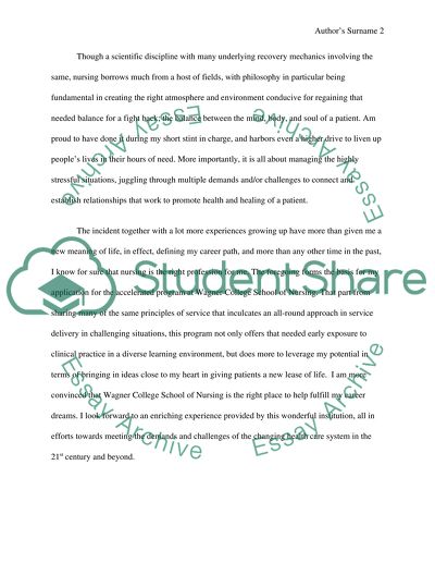 Reasons for wanting to be a nurse