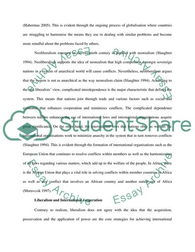 Does Liberalism Have a Future in International Relations Theory