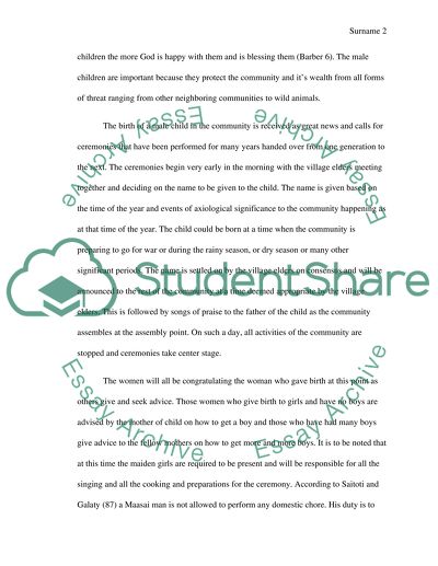 The Life of a Maasai Moran