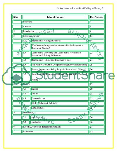 Safety issues regarding foreign recreational fisherman in Norway