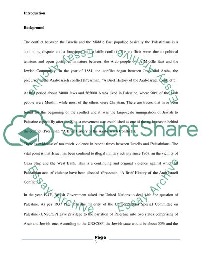 Israel and The Middle East