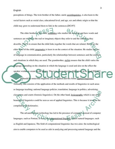 12 linguistics branches