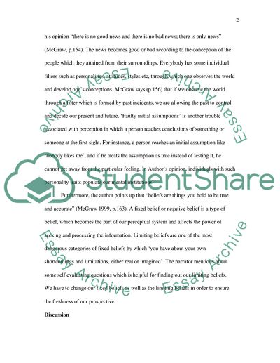 Strategy of Dr. McGraw